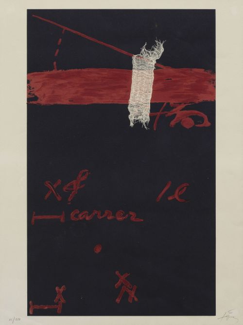 ANTONI TÀPIES (Barcelona, 1923 - 2012)Sin título