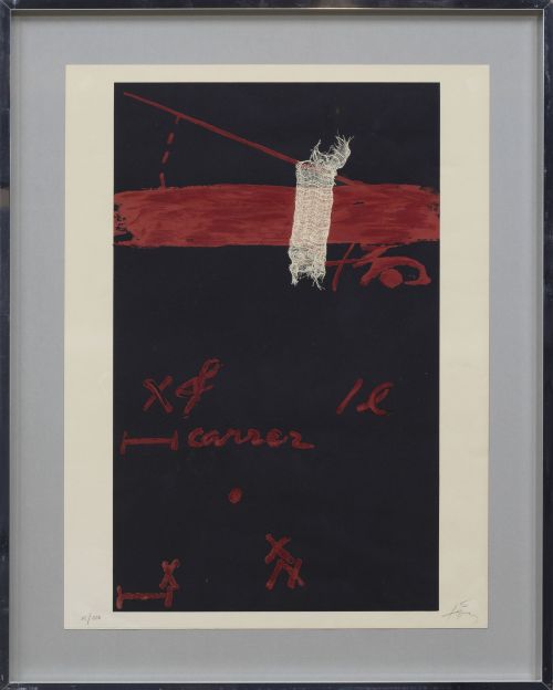 ANTONI TÀPIES (Barcelona, 1923 - 2012)Sin título