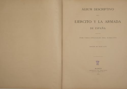 Álbum descriptivo del Ejército y la Armada de España public