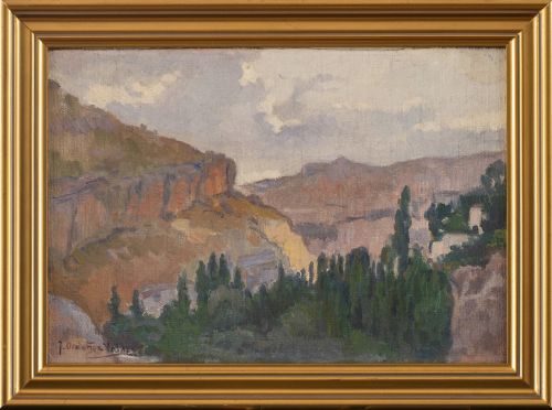 JOSÉ ORDOÑEZ Y VALDÉS (Aroche, 1873 - Madrid 1953)Paisaje