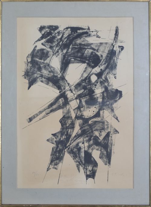 MANUEL RIVERA (Granada, 1927 - Madrid, 1995)EL PASO, 1960