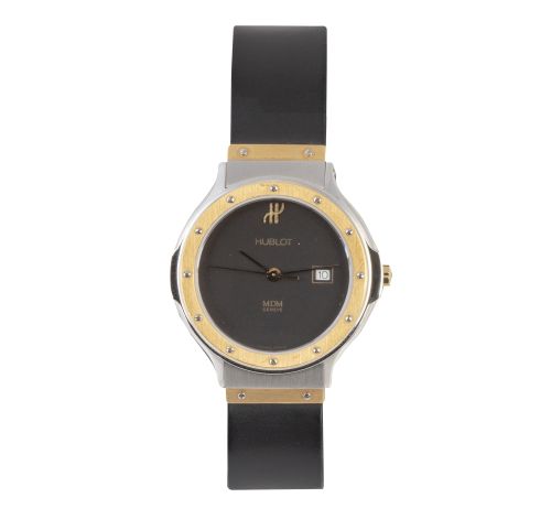 Reloj de pulsera HUBLOT classic de acero y oro. Ref: 1401 1