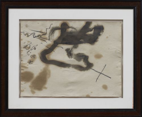 ANTONI TÀPIES (Barcelona, 1923 - 2012)Pied, 1984