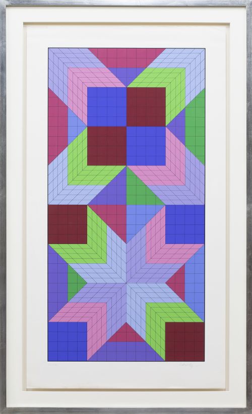 VÍCTOR VASARELY (Pécs, Hungría, 1906 - París, 1997)Door, 